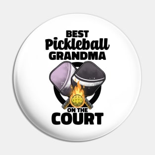 Best Pickleball Grandma Paddle Pickleballer Lucky Pickleball Pin