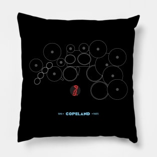 Legendary Drummers - Stewart Copeland Pillow