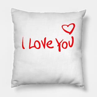 I LOVE YOU Pillow