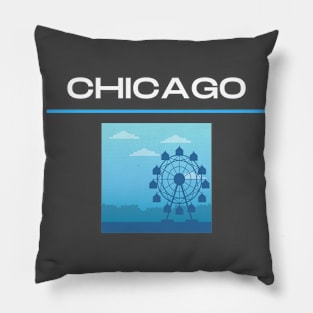 Chicago city Pillow