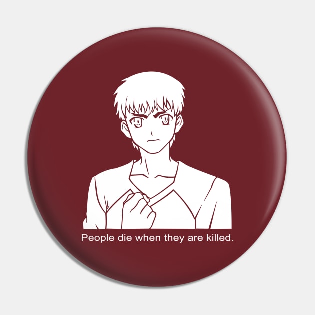 Shirou Emiya Meme Pin by merch.x.wear