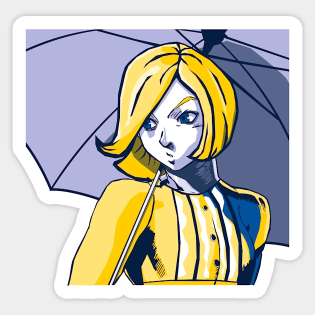 Salt Girl - Morton Salt - Sticker