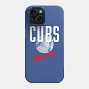 CUBS with ball Phone Case