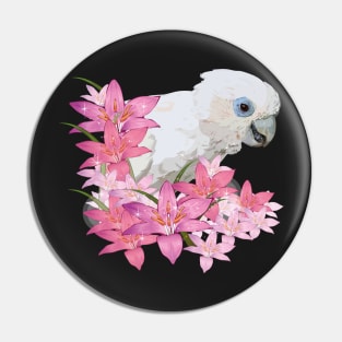 Salomon's cockatoo Pin