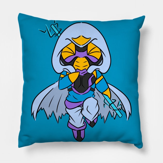 Destiny 2 - Hunter - Arcstrider Pillow by SoraLorr