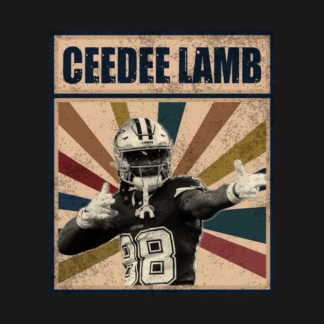 Dallas Cowboys Ceedee Lamb by RobinaultCoils