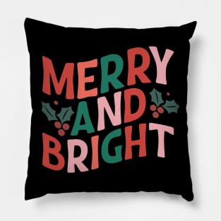 Merry and Bright Pillow