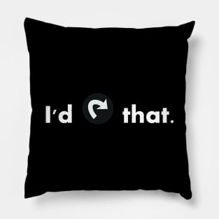 I'd-tap-that-Magic-The-Gathering Pillow