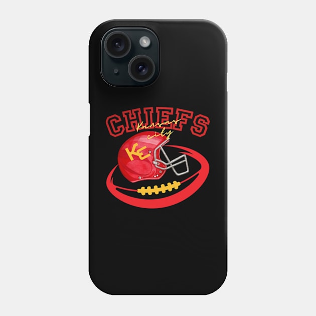 kc chiefs football 2024 Phone Case by soft and timeless