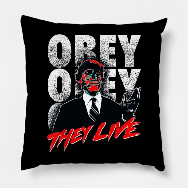 They Live Pillow by MamasYoO