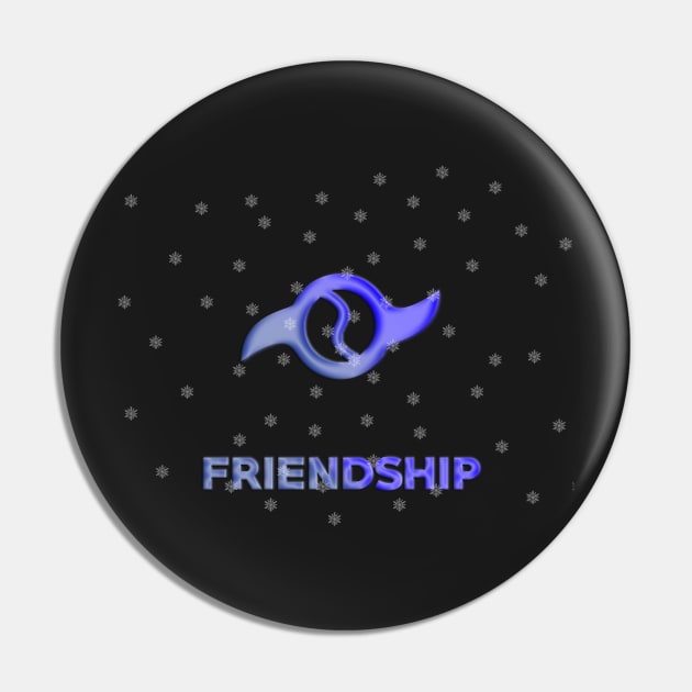 Crest of Friendship Christmas Pin by DigitalPokemon