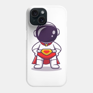 Cute Astronaut SuperHero Phone Case