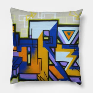 Graffiti Neck Gator Urban Art Grafiti Pillow