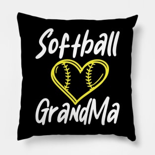 Softball Grandma Pillow