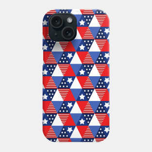 USA triangles Phone Case