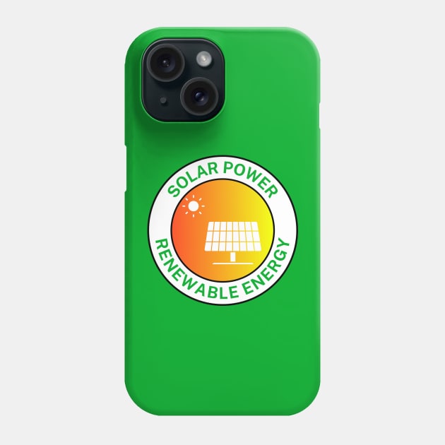 Solar Power Renewable Energy Phone Case by CleanPower