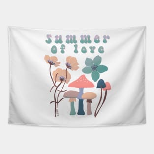 Summer of Love - Taupe Tapestry