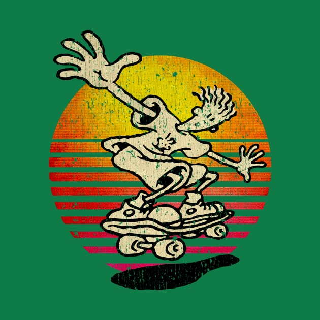 Fido Dido Keep on Skating 1985 Retro by RASRAP