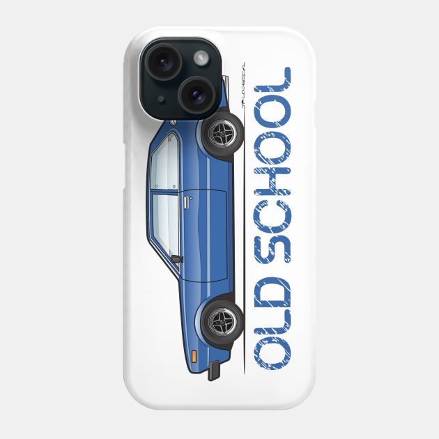 Blue Old School Phone Case by JRCustoms44