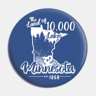 Minnesota The Land of 10,000 Lakes Pin