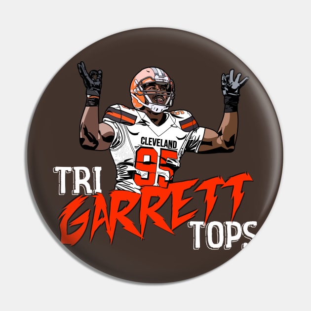 mbloomstine Myles Garrett Dinosaur Pin