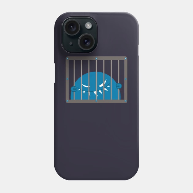 Evil Monster Kingpin Jailed Phone Case by Boriana Giormova