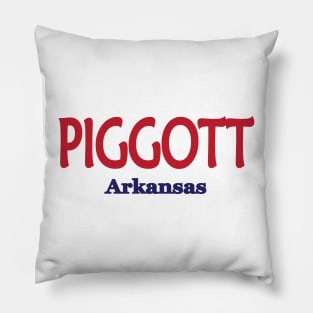 Piggott, Arkansas Pillow