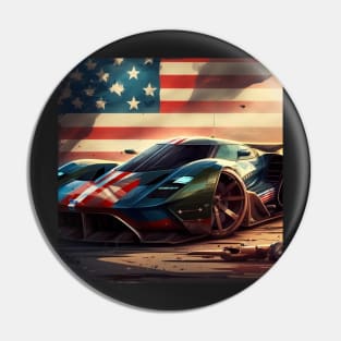 Supercar Concepts - American Dream Pin