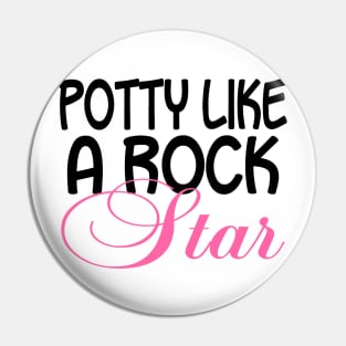 Potty Like A Rock Star. Pin