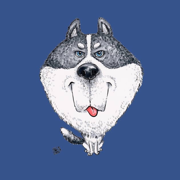 Siberian Husky Dog by obillwon