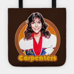 Carpenters /// Retro 70s Aesthetic Fan Design Tote