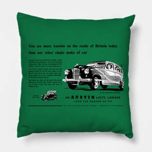 1949 AUSTIN A40 - advert Pillow