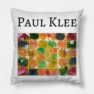 Paul Klee abstract artwork Pillow