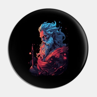 Hades the Greek God of the Dead Pin