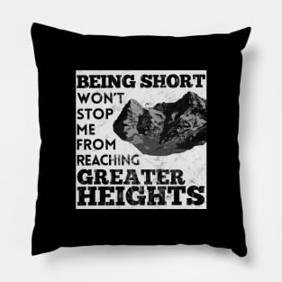 Reach Greater Heights Pillow