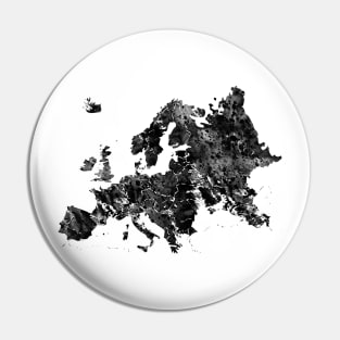 Map of Europe Pin