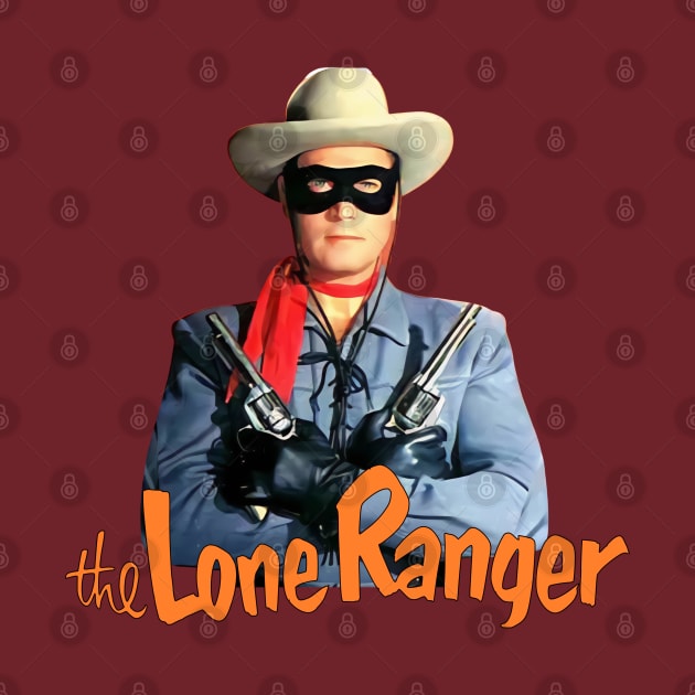 The Lone Ranger - Guns -  Clayton Moore - 40s Tv Western by wildzerouk