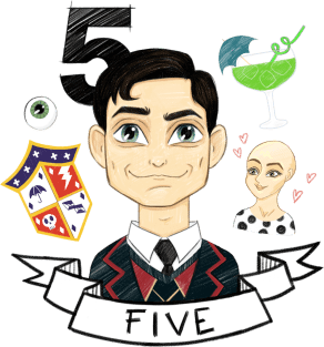 Number Five - The Umbrella Academy Magnet