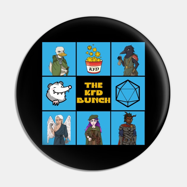 The KFD Bunch Pin by KYFriedDice