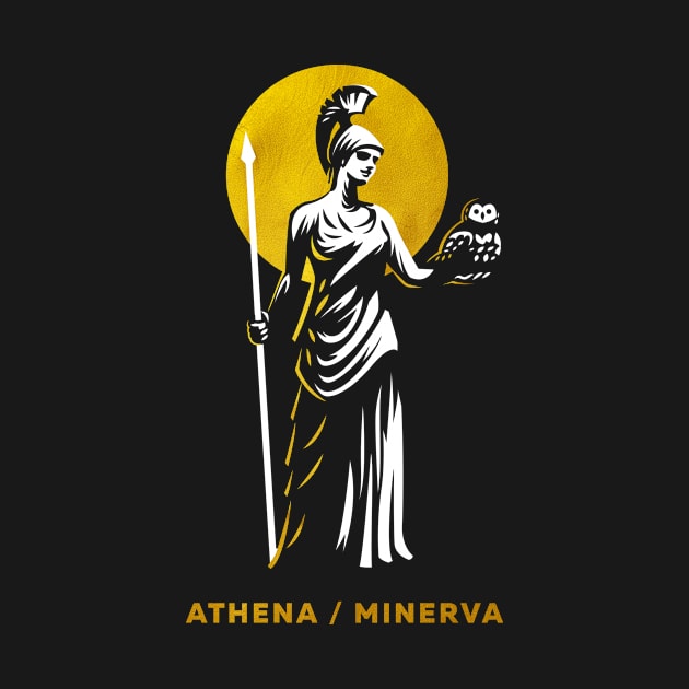 Athena / Minerva by DISOBEY