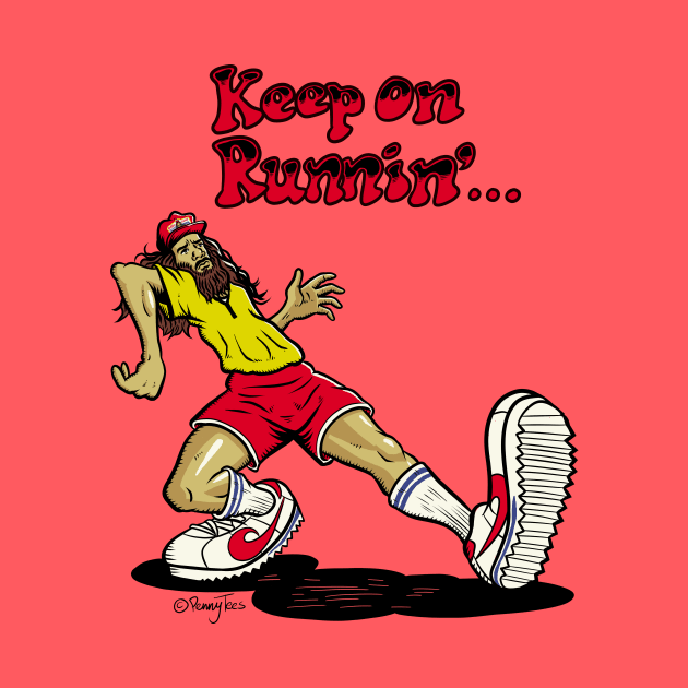 Keep on Runnin' by Peter Katsanis Art