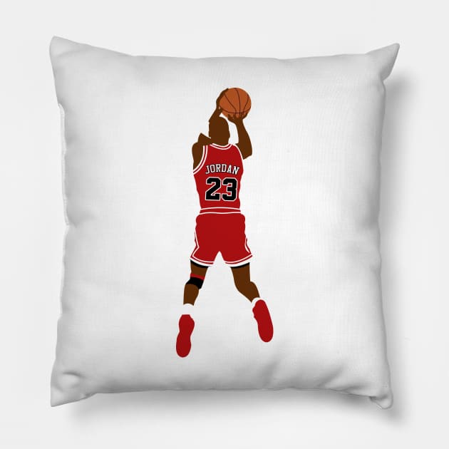 MJ 23 Pillow by CulturedVisuals