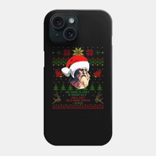 Plato Funny Christmas Quote Phone Case