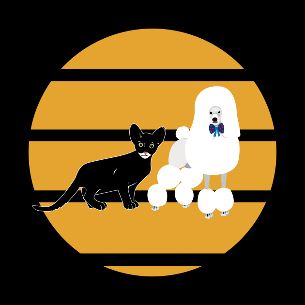 Cat and Dog by momomoma