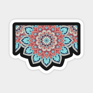 Colorful Mandala Pattern Magnet