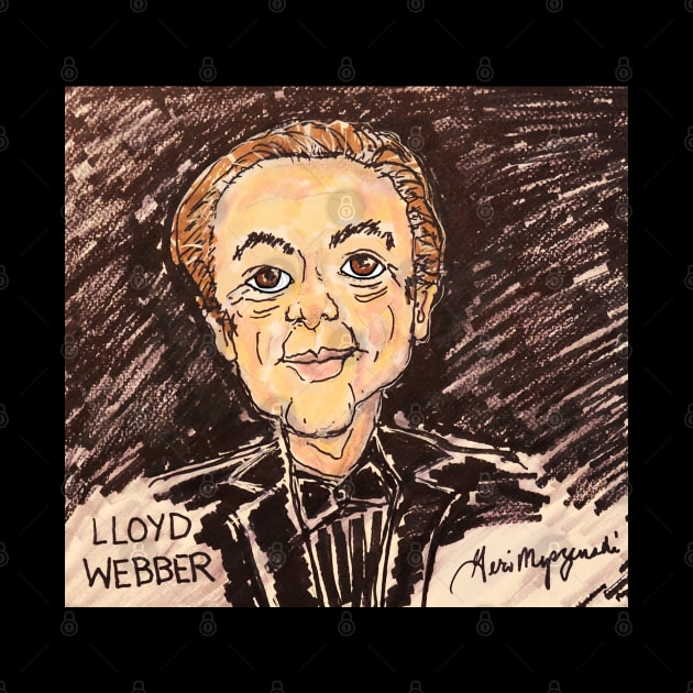 Andrew Lloyd Webber by TheArtQueenOfMichigan 