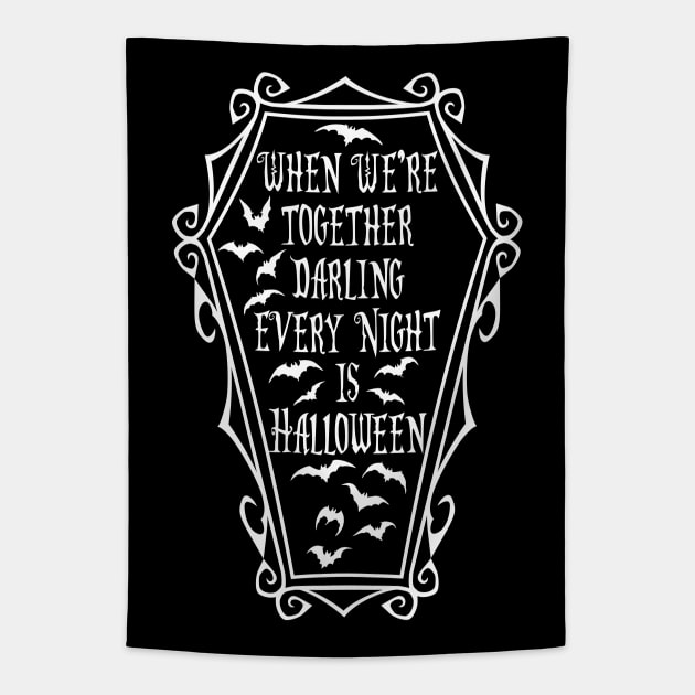 Coffin quote Tapestry by RavenWake