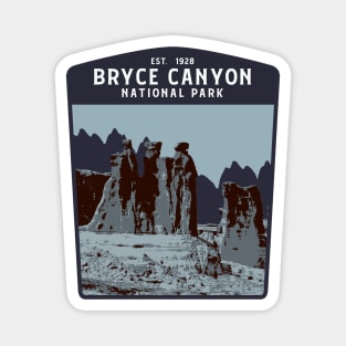 Bryce Canyon National park Hikes-Utah Magnet