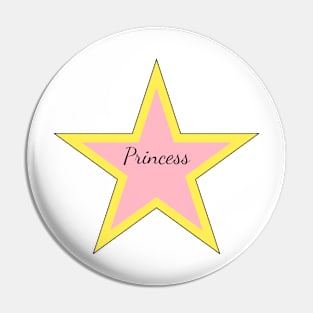 Aesthetic princess star Pin