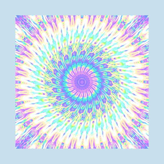 Kaleidoscope Tie Dye by TrueArtworxGraphics